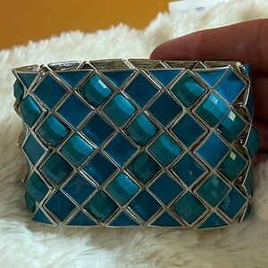 Elegant Blue Mosaic bracelet